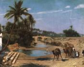 An Arab Caravan - 让·莱昂·杰罗姆